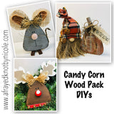 Candy Corn Wood Pack