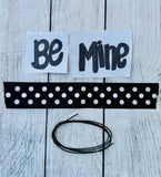 Cupcake Door Hanger January Monthly Wood Kit 2025