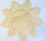 Sunflower Door Hanger-DIY-Wood Pack