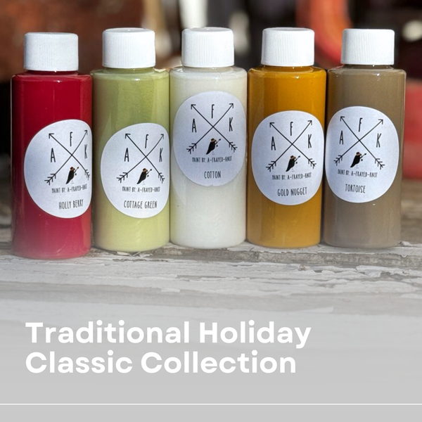 Traditional Paint Personality Bundle – 2 oz AFK Chalk Paint Set