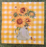 SUNFLOWER Napkin Bundle 6 pack