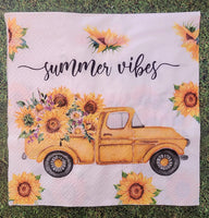 SUNFLOWER Napkin Bundle 6 pack