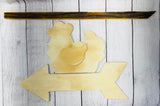 Chicken Garden Stake Wood Pack – DIY Garden & Plant Decor