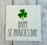 DIY-Shamrock Wood Pack-with Bonus Napkin