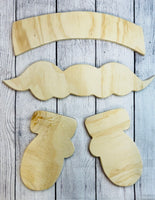 DIY-Santa-Door Hanger-Wood Pack