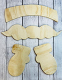 DIY-Santa-Door Hanger-Wood Pack