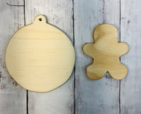 Gingerbread Ornament-DIY-Wood