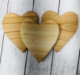 Enter with a Happy Heart Wood Pack – DIY Door Hanger Sign