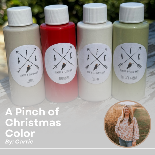 A Pinch of Christmas Color by: Carrie