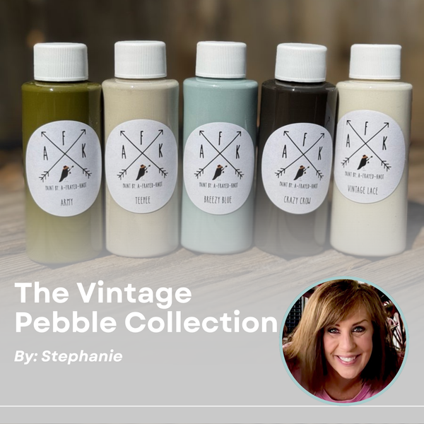 The Vintage Pebble Collection by: Stephanie – A-Frayed-Knot By Nicole