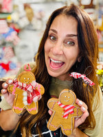 DIY-Gingerbread Ornament-Wood Pack-with BONUS Napkin