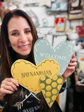 All the Love Heart Wood Pack – Set of 3 DIY Craft Hearts