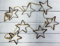 Rusty Star Garland