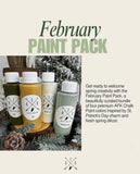 February Paint Pack – AFK Chalk Paint Spring Color Bundle | 4 Premium 2oz Bottles