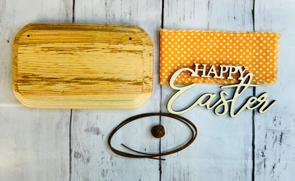 DIY-Happy Easter-Wood Kit-Sign