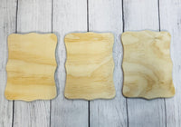Curvy Surface Wood Pack – Set of 3 Unique DIY Wood Blanks