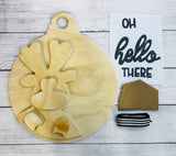 DIY Deer Door Hanger Ornament Kit + 5 Chalk Paints – AFK November Monthly Kit