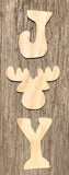 JOY Reindeer Wood Pack – Christmas DIY Wood Pack