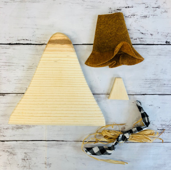 Candy Corn-Scarecrow-DIY-Wood Kit