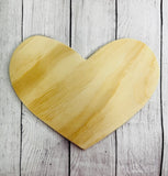 All the Love Heart Wood Pack – Set of 3 DIY Craft Hearts