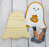 Ghost Shelf Sitter DIY Kit – Kid-Friendly & Budget-Friendly Halloween Craft