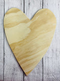 All the Love Heart Wood Pack – Set of 3 DIY Craft Hearts