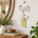 Hanging Angel Wood Pack | DIY Unfinished Wood Craft