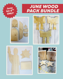 Faith & Freedom June Wood Pack Bundle – 4 Patriotic DIY Projects (June 1–5 Only)