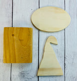 Fall-O-Ween Pumpkin Shelf Sitter-Wood Pack | DIY Halloween & Fall Craft Kit