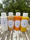 Sunshine Paint Bundle – AFK Chalk Paint Color Collection | 4 Premium 2oz Bottles