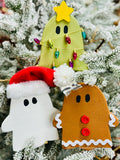 Christmas Ghosties Wood Pack