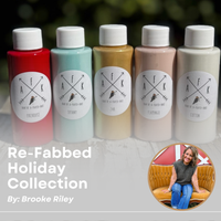 Re-Fabbed Holiday Collection -  Chalk Paint Pack – 5 Colors by Brooke Riley