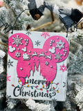 Mouse Ears Pink Ornament Kit