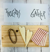 Friends Gather DIY Wood Kit