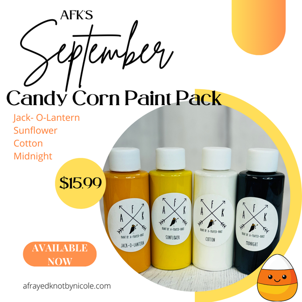 Candy Corn Paint Pack-September