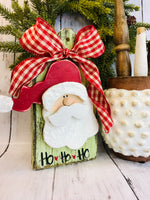 Santa Tag DIY Wood Kit