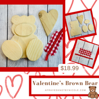 Valentine's Brown Bear