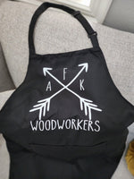 AFK Woodworkers Logo Apron