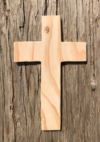 Cross and Crown Unfinished Wood Pack