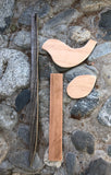 Dove Garden Stake Unfinished Wood Kit