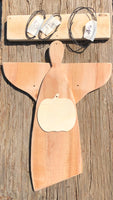 Fall Angel Unfinished Wood Kit