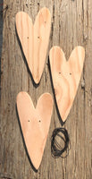 Helen Heart Garland Unfinished Wood Kit