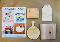 Jennifer Pugh Fall Wood Pack (Wood and Art only)