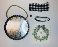 JOY-DIY-Tin Bottle Cap-Ornament Kit