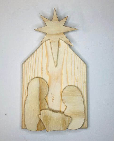 Nativity-DIY-Wood Kit