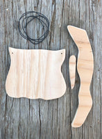 Snowman Head Wood Kit