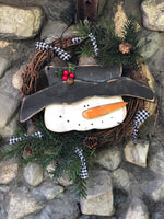 Snowman Head Wood Kit